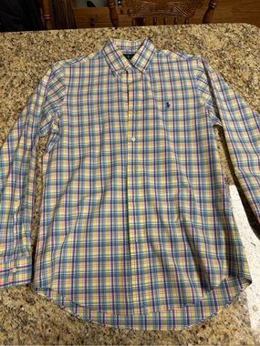 Ralph Lauren Multicolor Plaid Button-Down Shirt